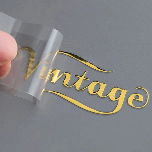 Gold Print Tissue Paper For Clothing Gift Wrapping 19.7" by 27.5" - Image 2